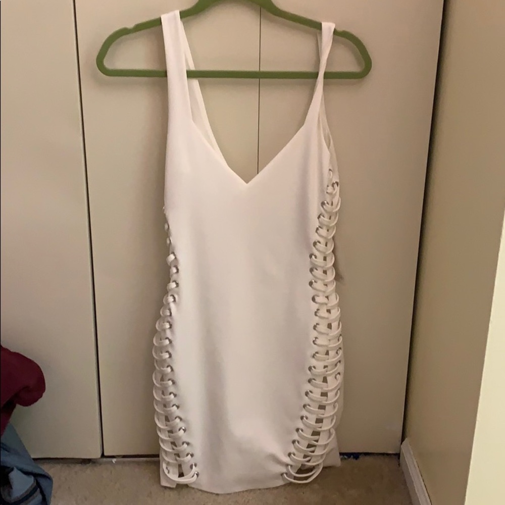 Tobi Lace Up Dress